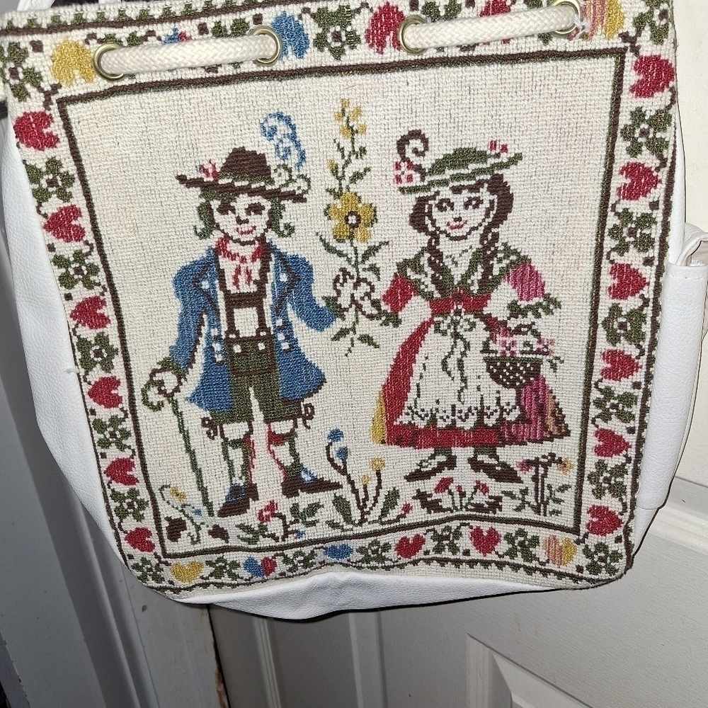 Vintage Needle point bag
